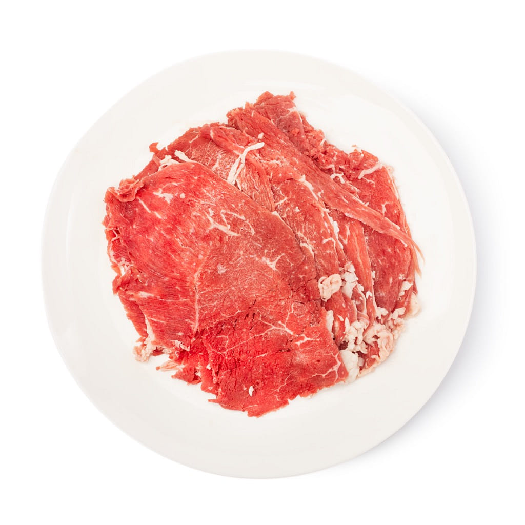 Meatco 냉동 소고기 슬라이스 훠궈용 1 파운드