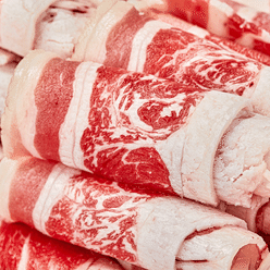 Sliced Beef Short Plate for Hot Pot , Family Size 2.5 lb