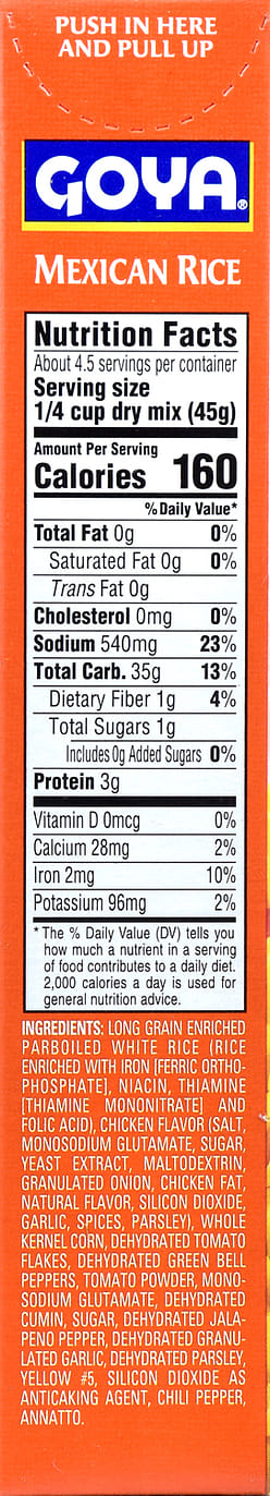 Goya Mexican Rice 7 oz