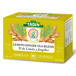 Tadin Lemon Ginger Tea Blend 0.05 oz*24 pack