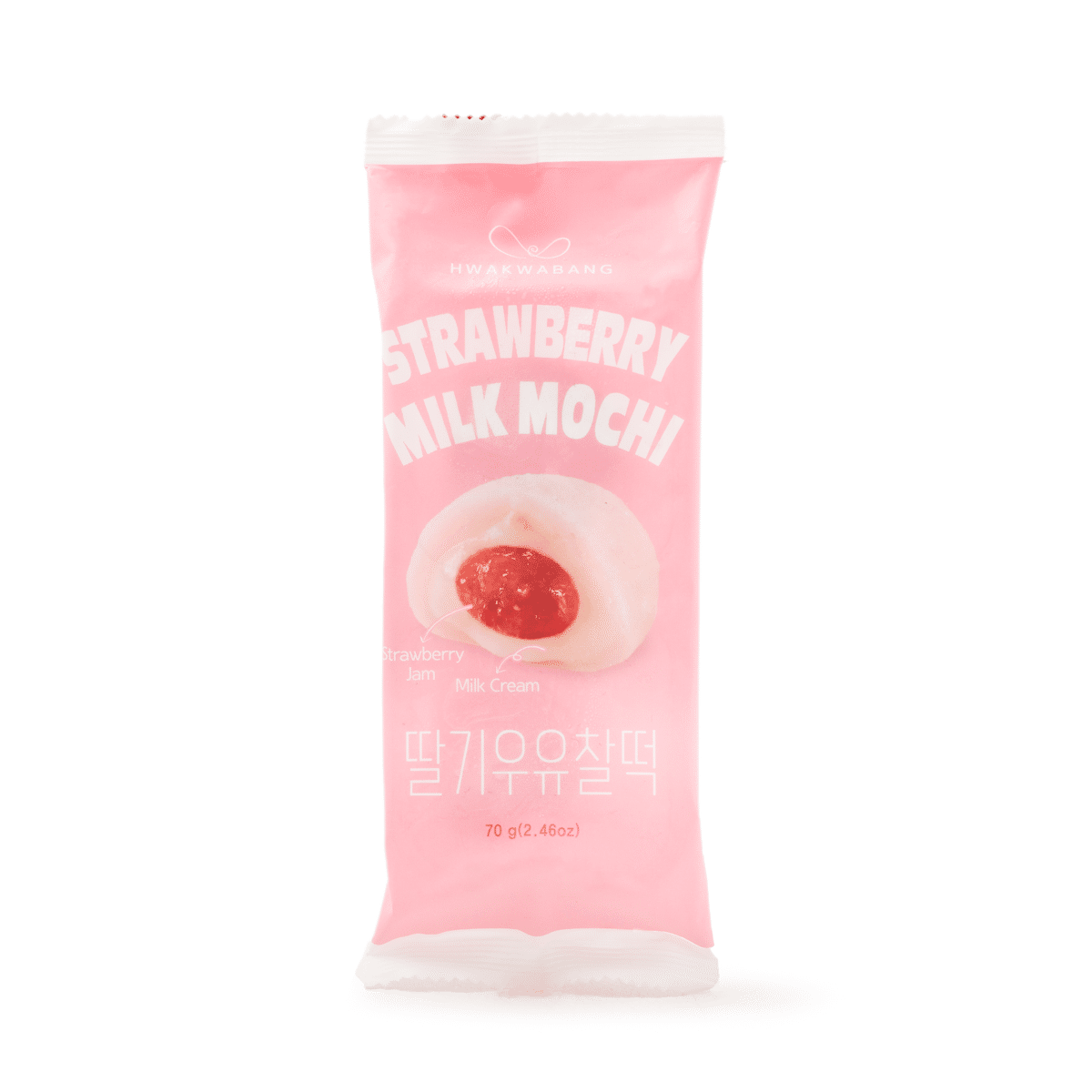 Hwakwabang Mochi de Leche de Fresa 70 gramo(s)