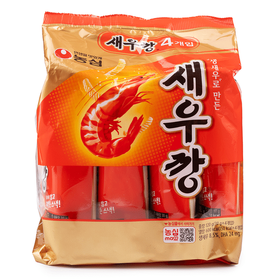 weee_snack_NONGSHIM KOREAN BISCUIT SHRIMP FLAVOR mini pack 30 g*4 count