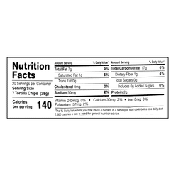 El Comal Totopo Chips corn chips 20 oz