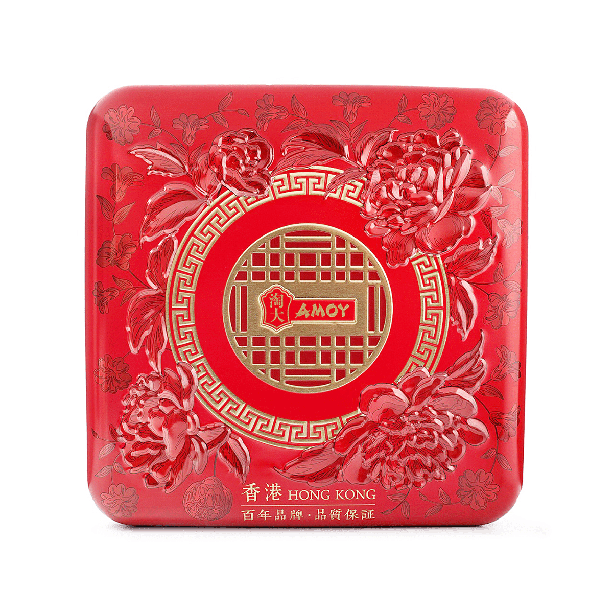 Amoy White Lotus Paste With 2 Egg Yolks Moon Cake 720 g