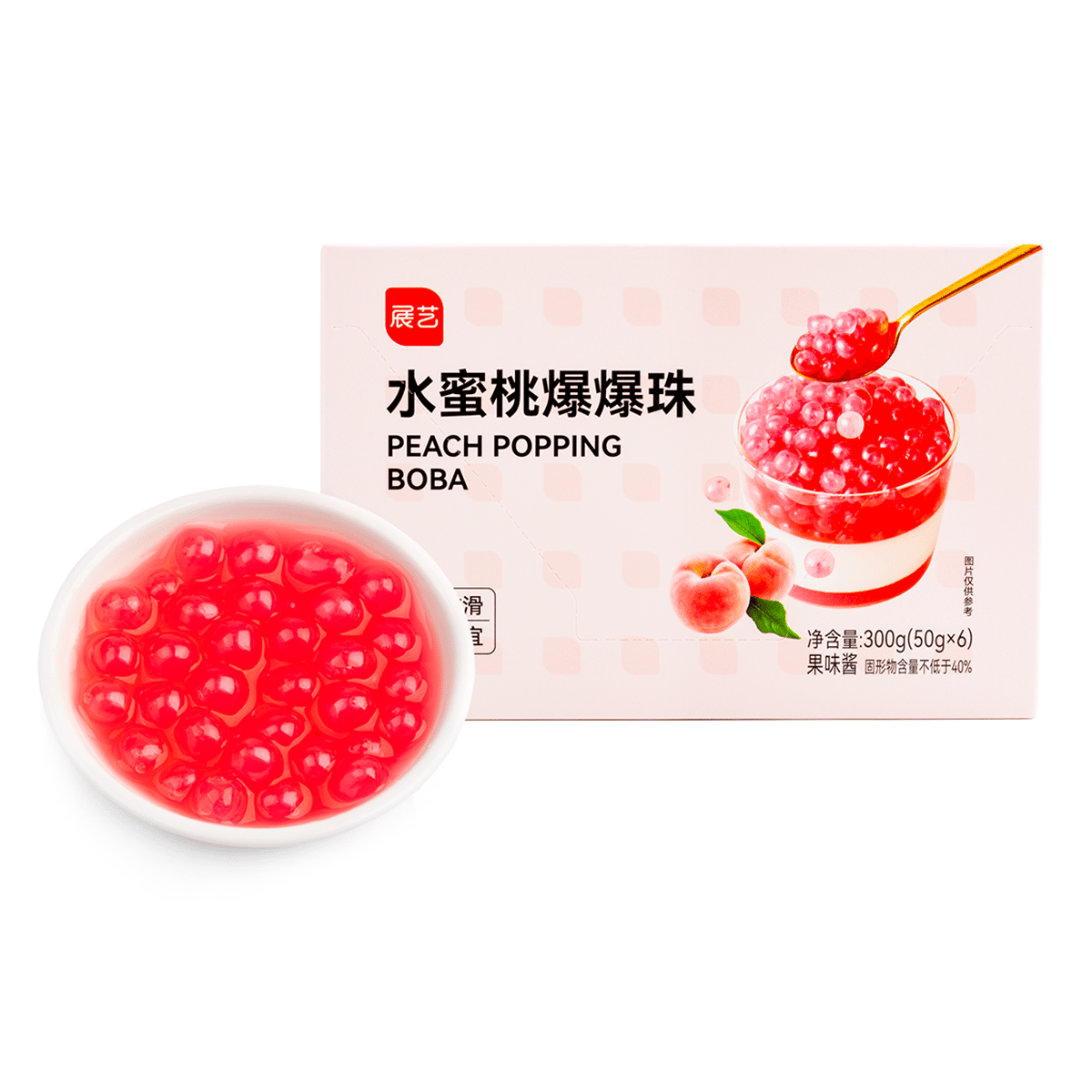 Exploding Pearls Peach 300 g