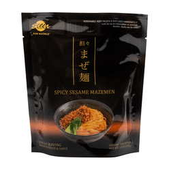 Sun Noodle Spicy Sesame Mazemen Noodle, Frozen 7.2oz