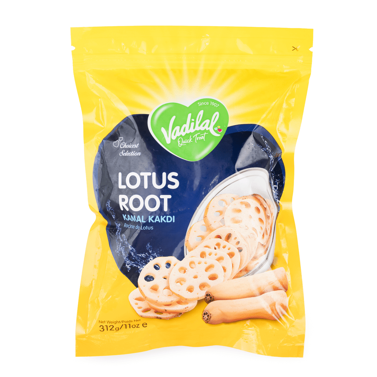 Vadilal Lotus Root, Frozen 11.01 oz