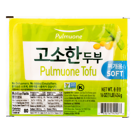 weee_tofuplantbased_Pulmuone Soft Tofu 454 g