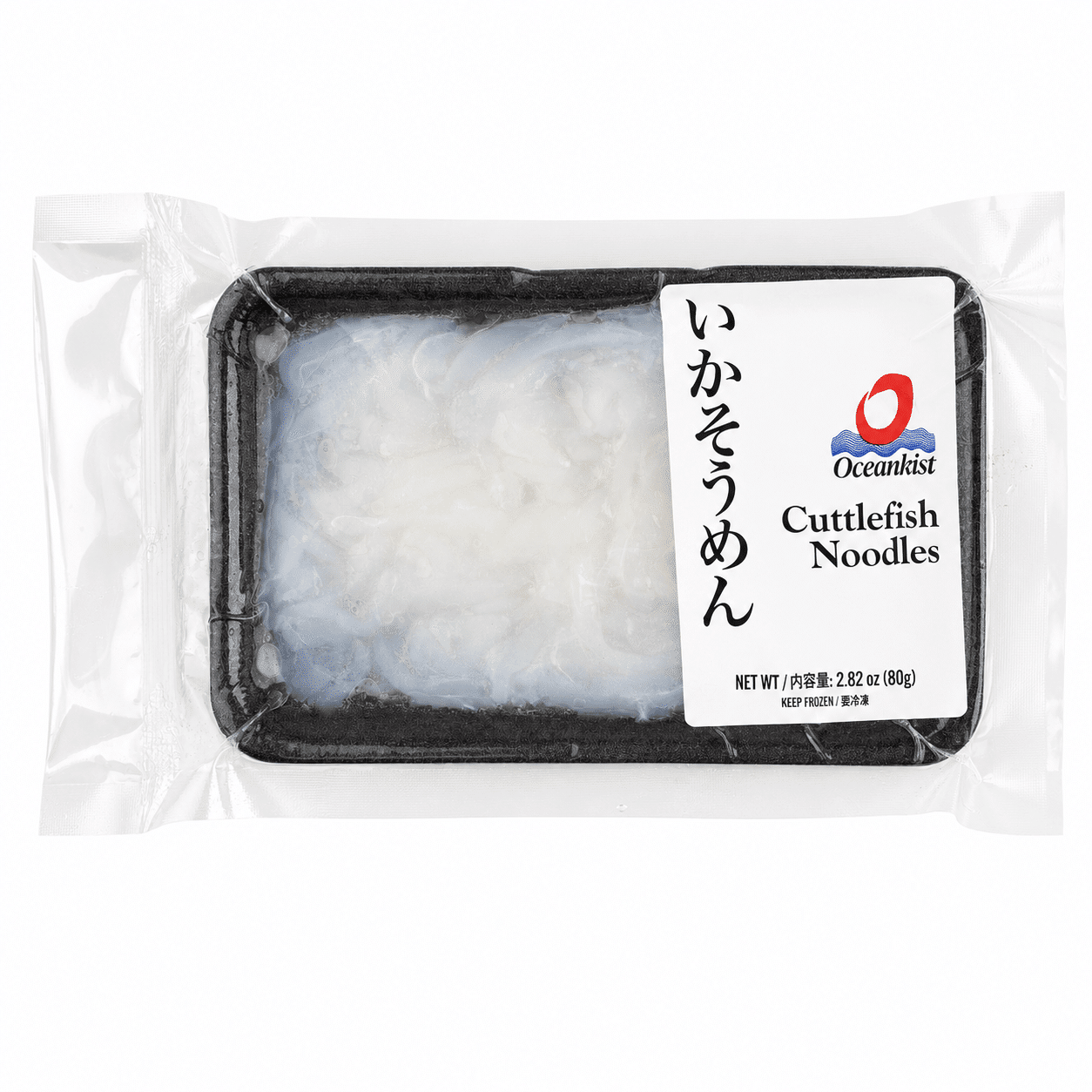 Oceankist Wild Caught Sashimi Grade Cuttlefish Noodle, Frozen 80 g
