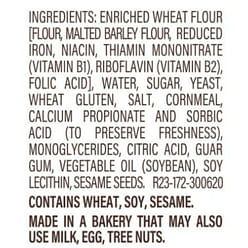 Thomas' Plain Bagels, 6 count 20 oz