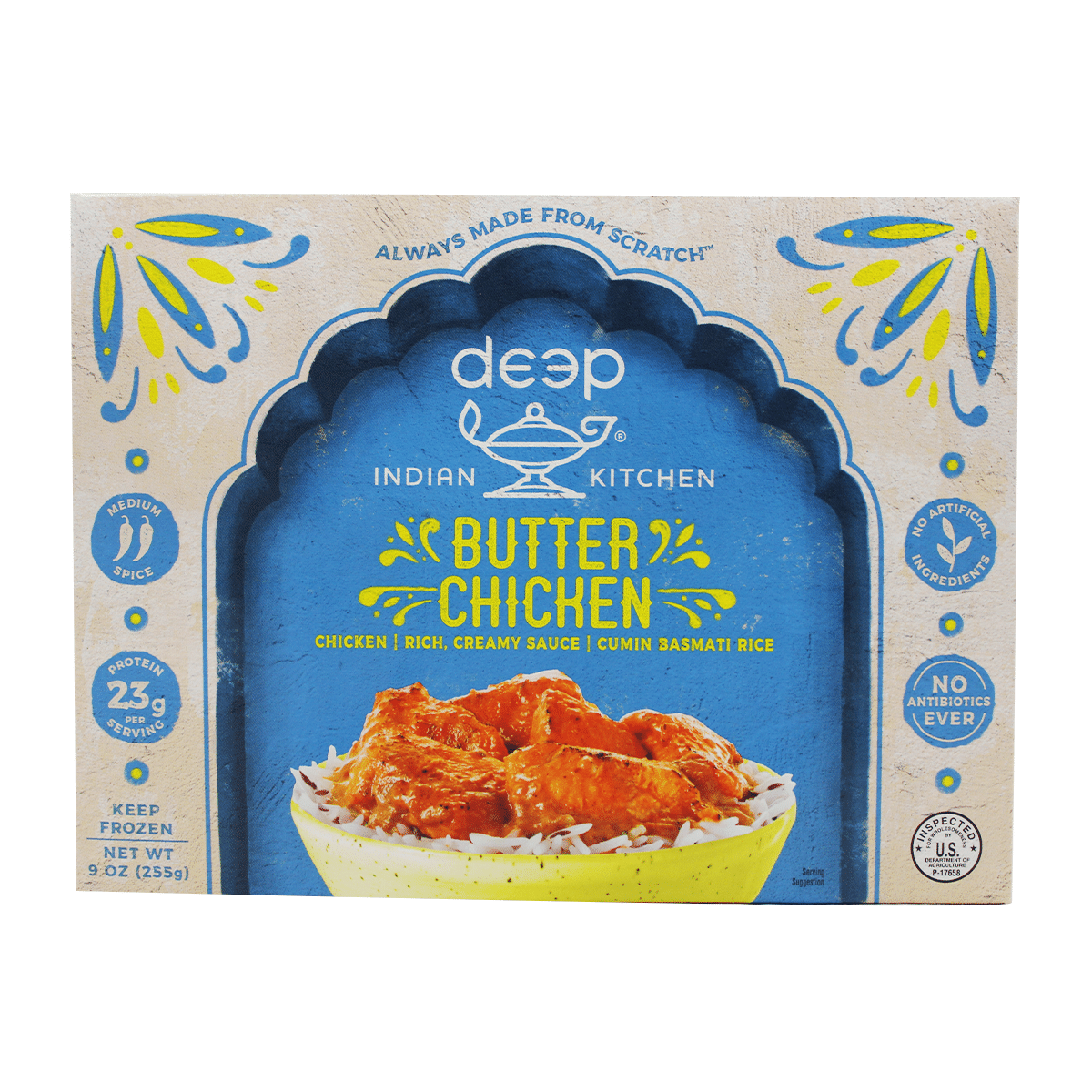 Deep Butter Chicken with Cumin Basmati Rice 255 g