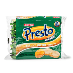 Jack 'n Jill Presto Creams Peanut Butter Sandwich Cookies 300 g