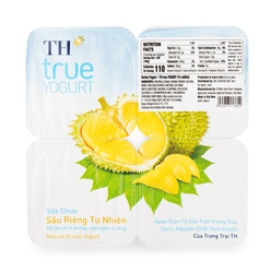 TH True Yogurt Durian Flavor, Air Shipped 400 g