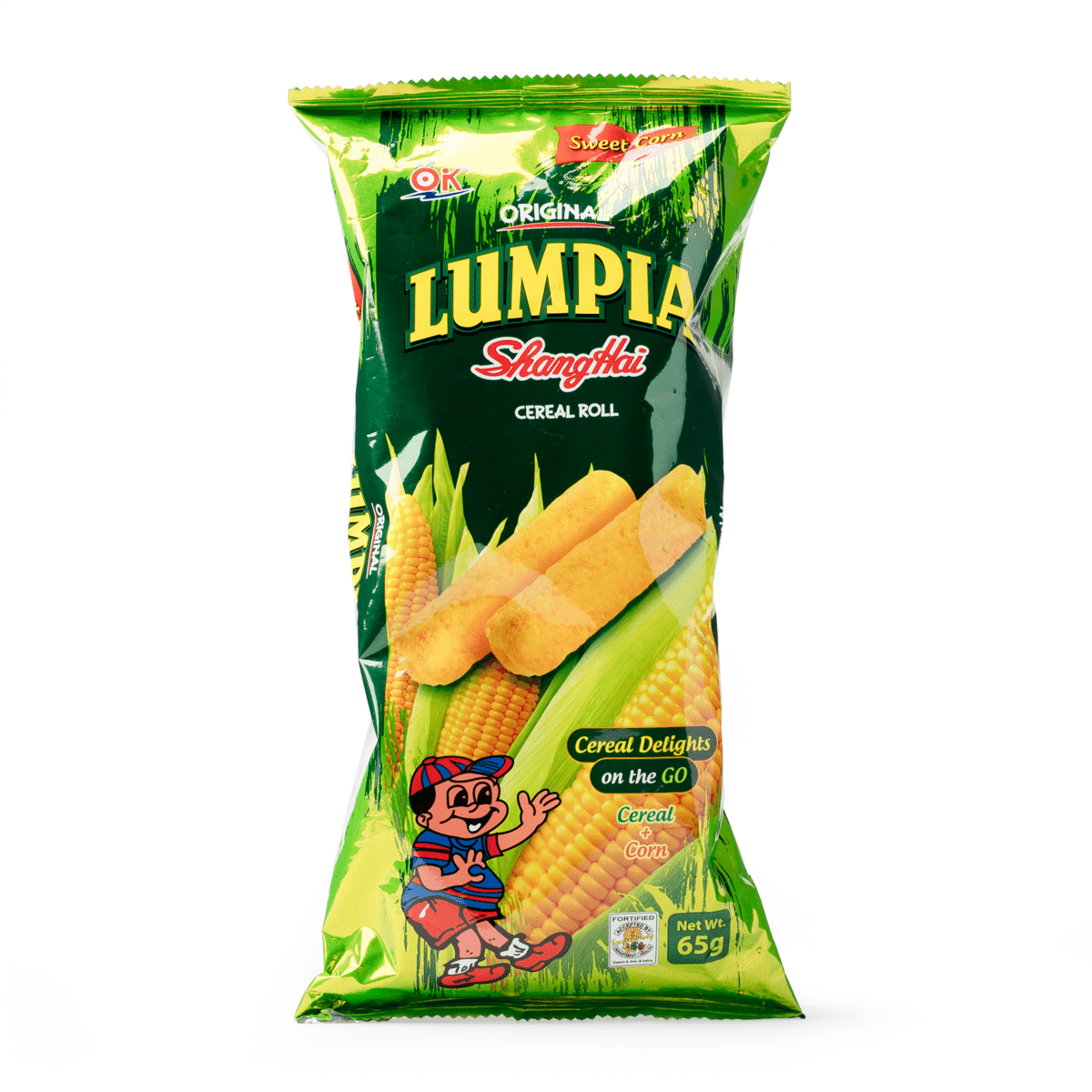 Chả giò OK Lumpia Shanghai nhân bắp ngọt 65 g