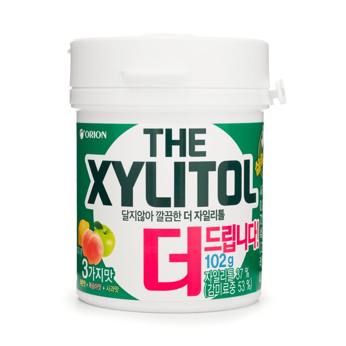 롯데 더 자일리톨 3가지맛 102 그램*24 팩