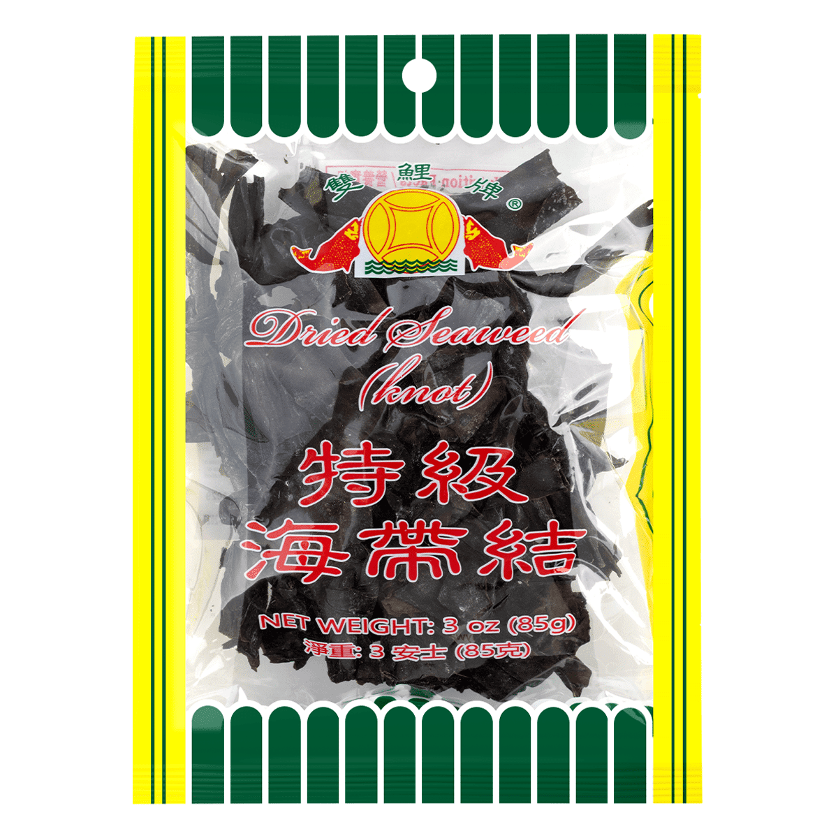 Twin Fish Dried Seaweed Knot 3 oz