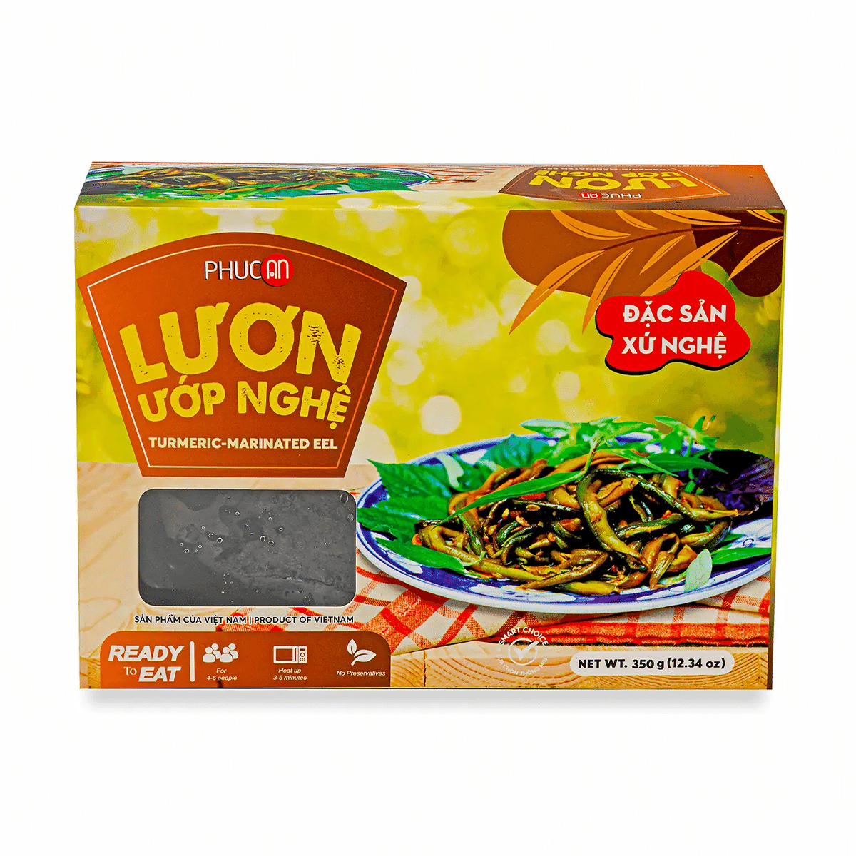 Lươn Xào Nghệ Phúc An, Đông Lạnh 350 g