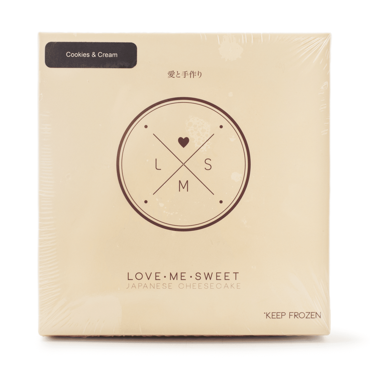 Love Me Sweet Double Fromage Cookie and Cream Cheesecake 230-240 그램