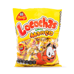 Beny Locochas Sabor Mango Hard Candy with Chili,60ct 480 g