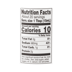 Kikkoman Soy Sauce Tamari Gluten Free 296 ml*6 pack