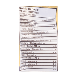 YABA All Natural Sashimi Bay Scallop 60-75ct 12 oz