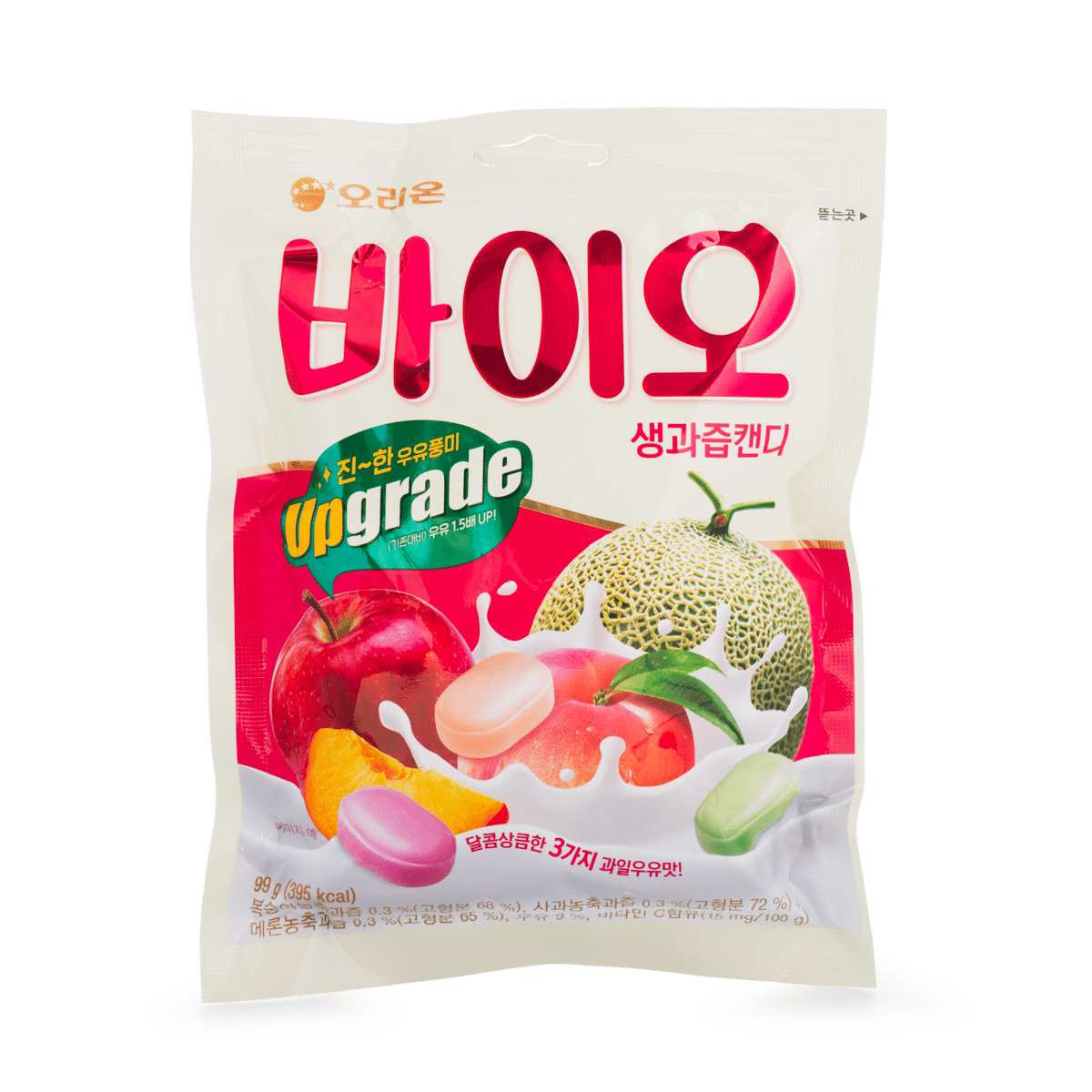 오리온 바이오 생과즙캔디 99 그램