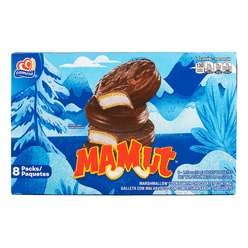 Gamesa Mamut Chocolate Coated Marshmallow Cookies, 8pcs 229 g