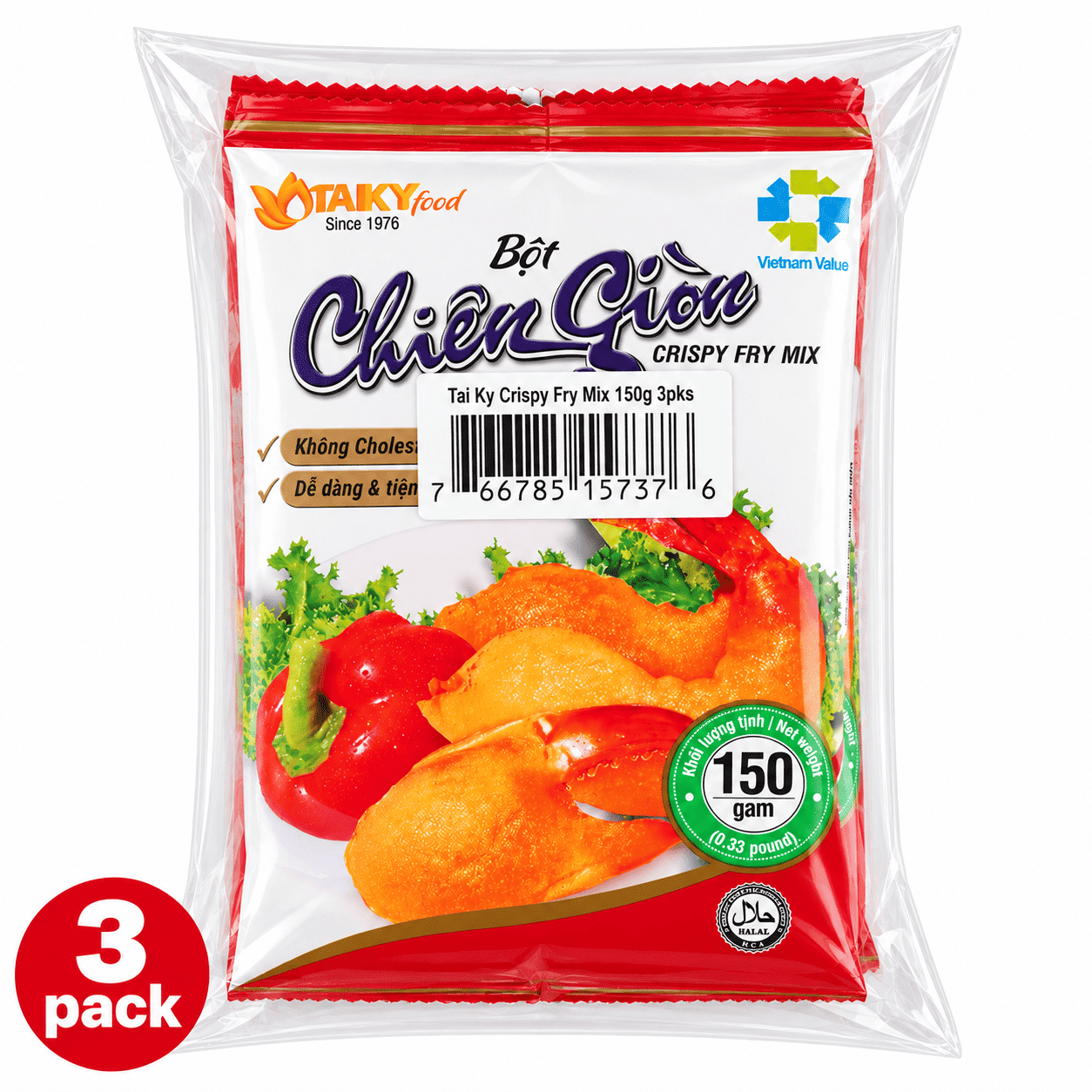 Tai Ky Crispy Fry Mix 3pks 150 g*3 pack
