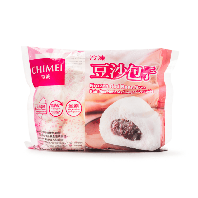 Get Chimei Red Bean Bun, Frozen 10pcs Delivered | Weee