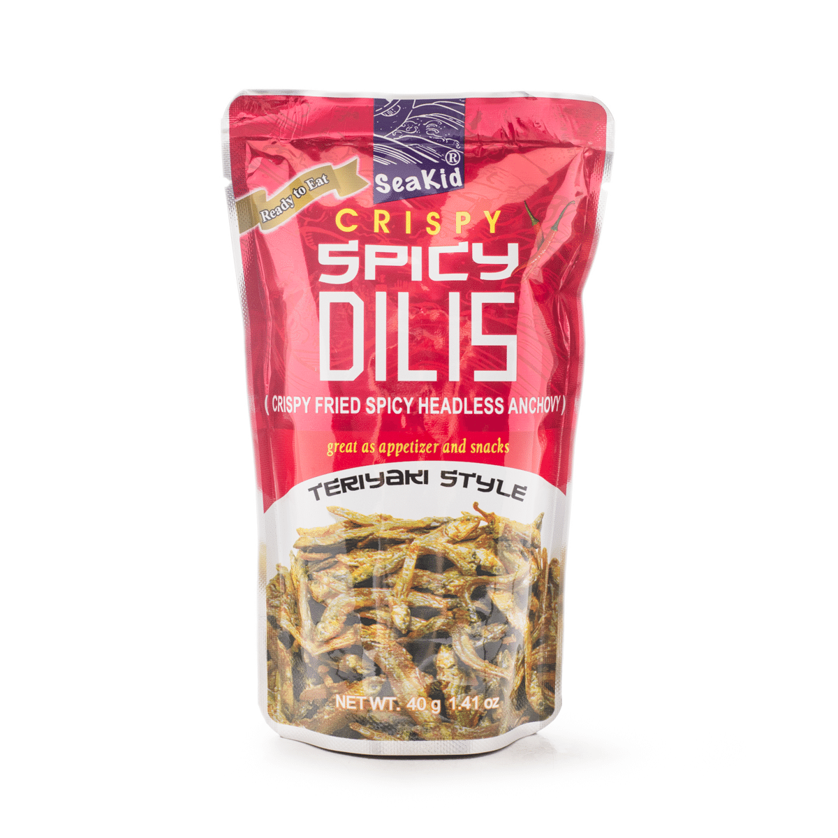 Snack Picante de Anchoas Crocantes, Seakid 40 g