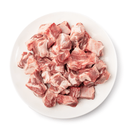 Diced Pork Spare Ribs, Frozen 2 lb