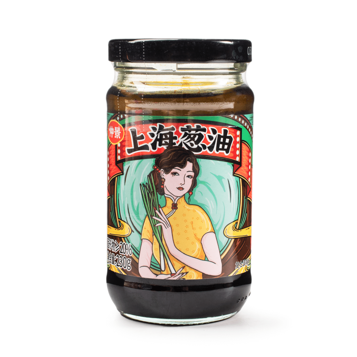 Zhongjing 上海葱ソース 230 グラム*15 パック