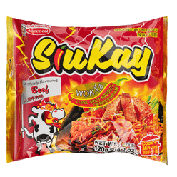 Acecook Siukay Instant Noodle, Beef Flavor 128 g