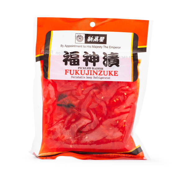 weee_tofuplantbased_Niitakaya Fukujinzuke (Pickled Radish) 183 ml
