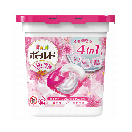 weee_grocery_P&G Laundry Gel Stain Removal 4 in 1 Laundry Balls, Rose Flower Scent 11ct 1 each