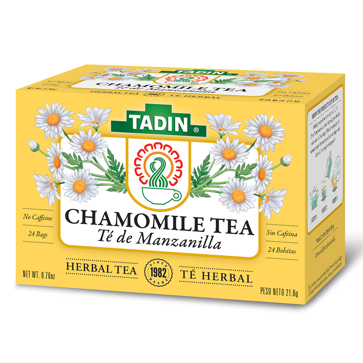 Tadin Tea Manzanilla 0.03 oz*24 pack