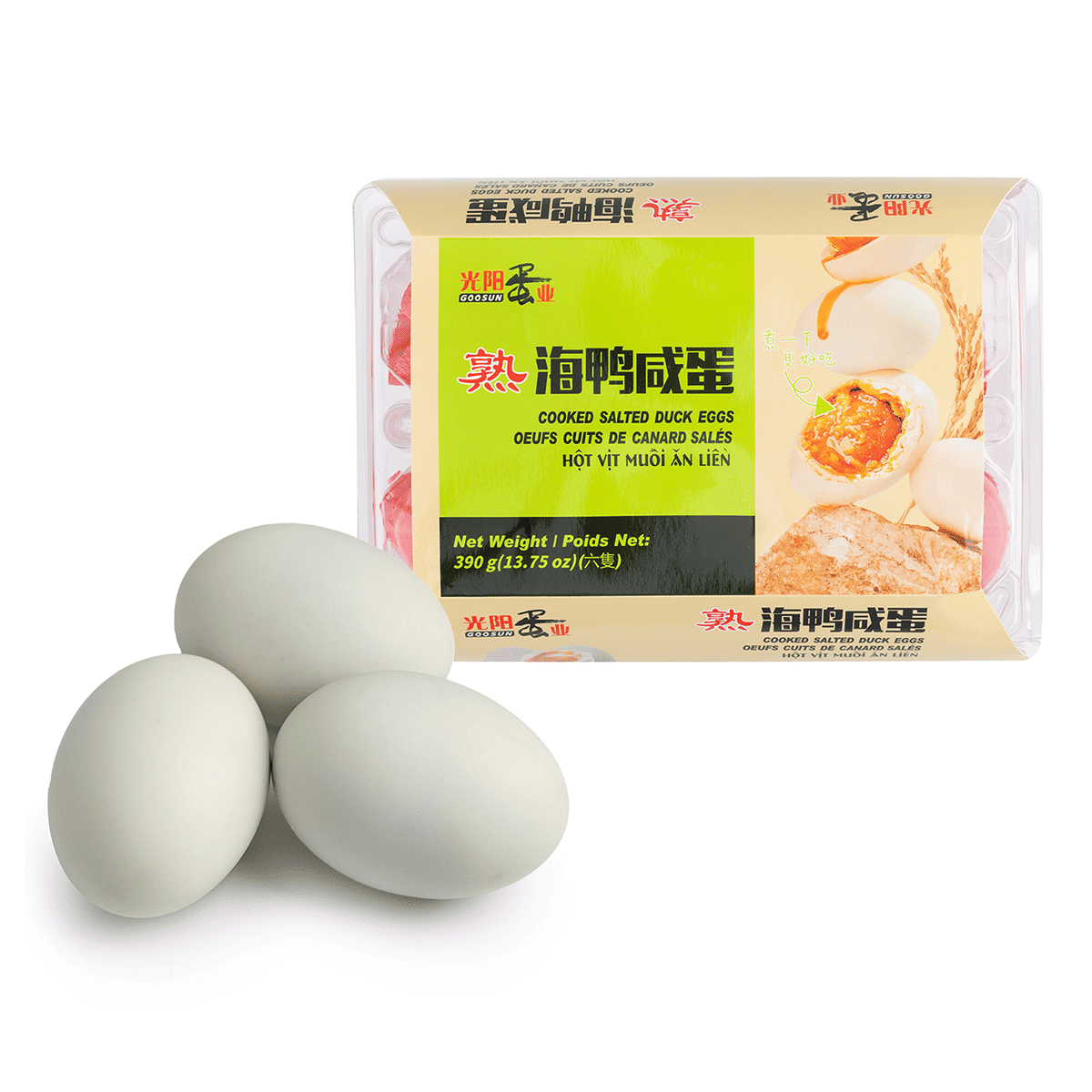 Goosun 삶은 피단 390 그램