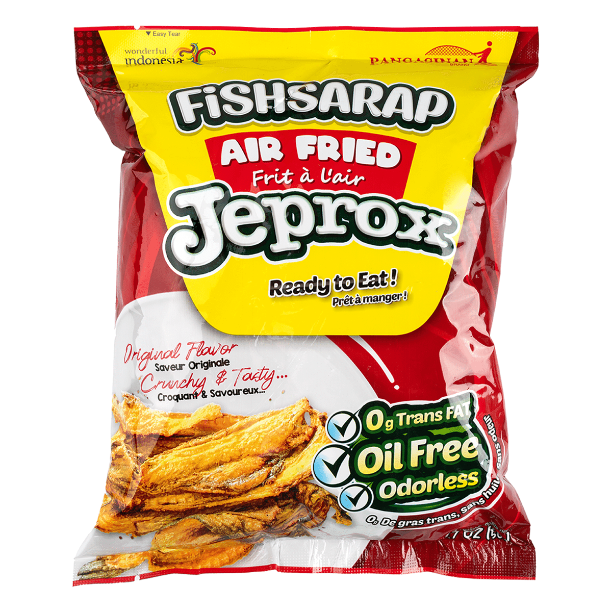 Fishsarap Jeprox Fish frito al aire 50 gramo(s)