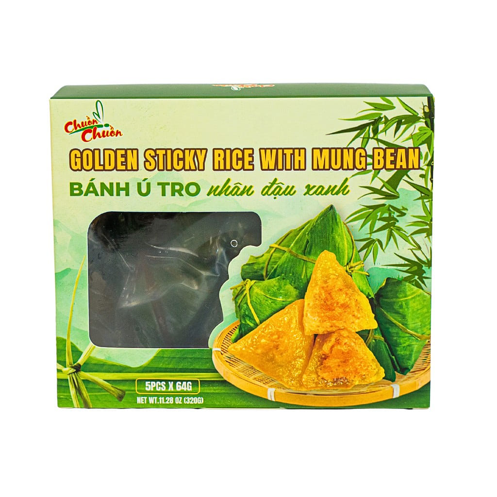 Bánh Ú Tro Đậu Xanh Dragonfly (5 Bánh), Đông Lạnh 320 g