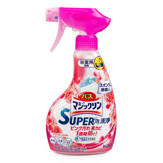 weee_grocery_KAO Bathroom Deodorant Cleaner Rose Fragrance 350 ml