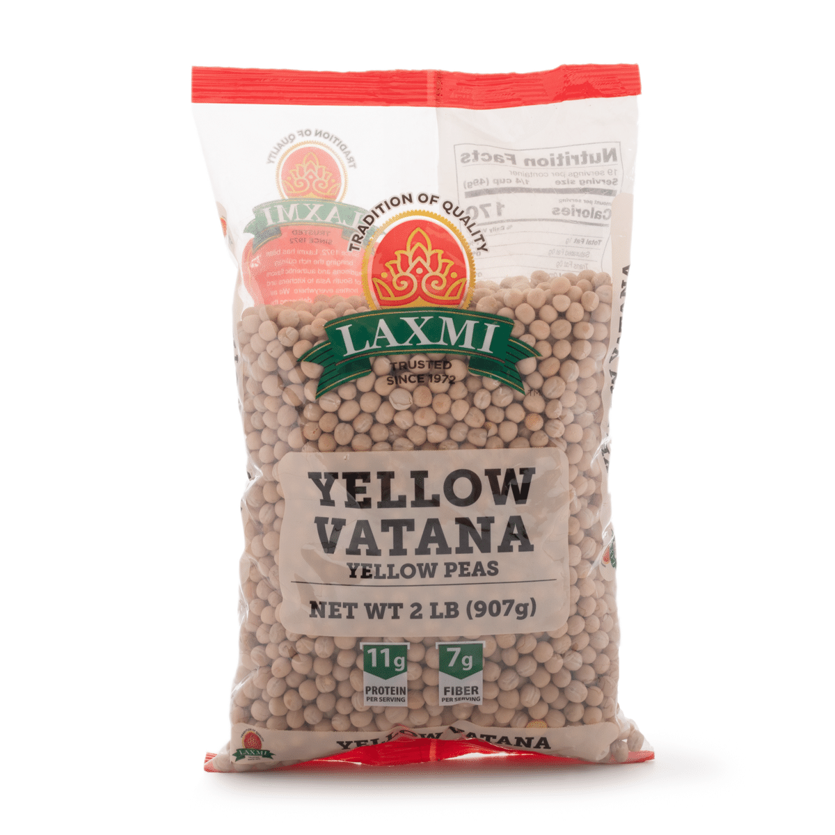 Laxmi Yellow/White Vatana (Yellow/White Peas) 2 lb