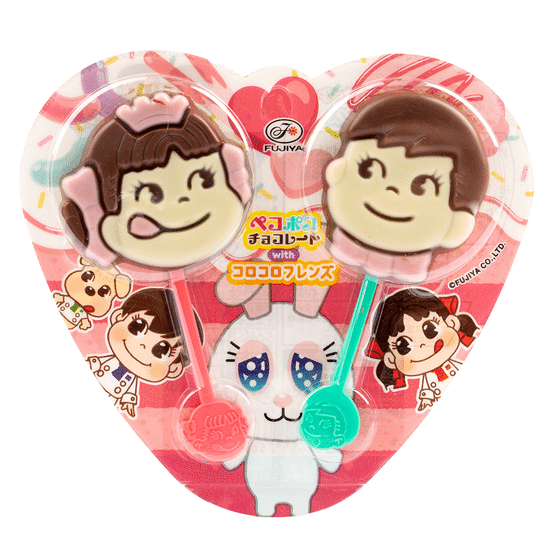 weee_snack_Fujiya Peko Poko Chocolatey Lollipop 24 g