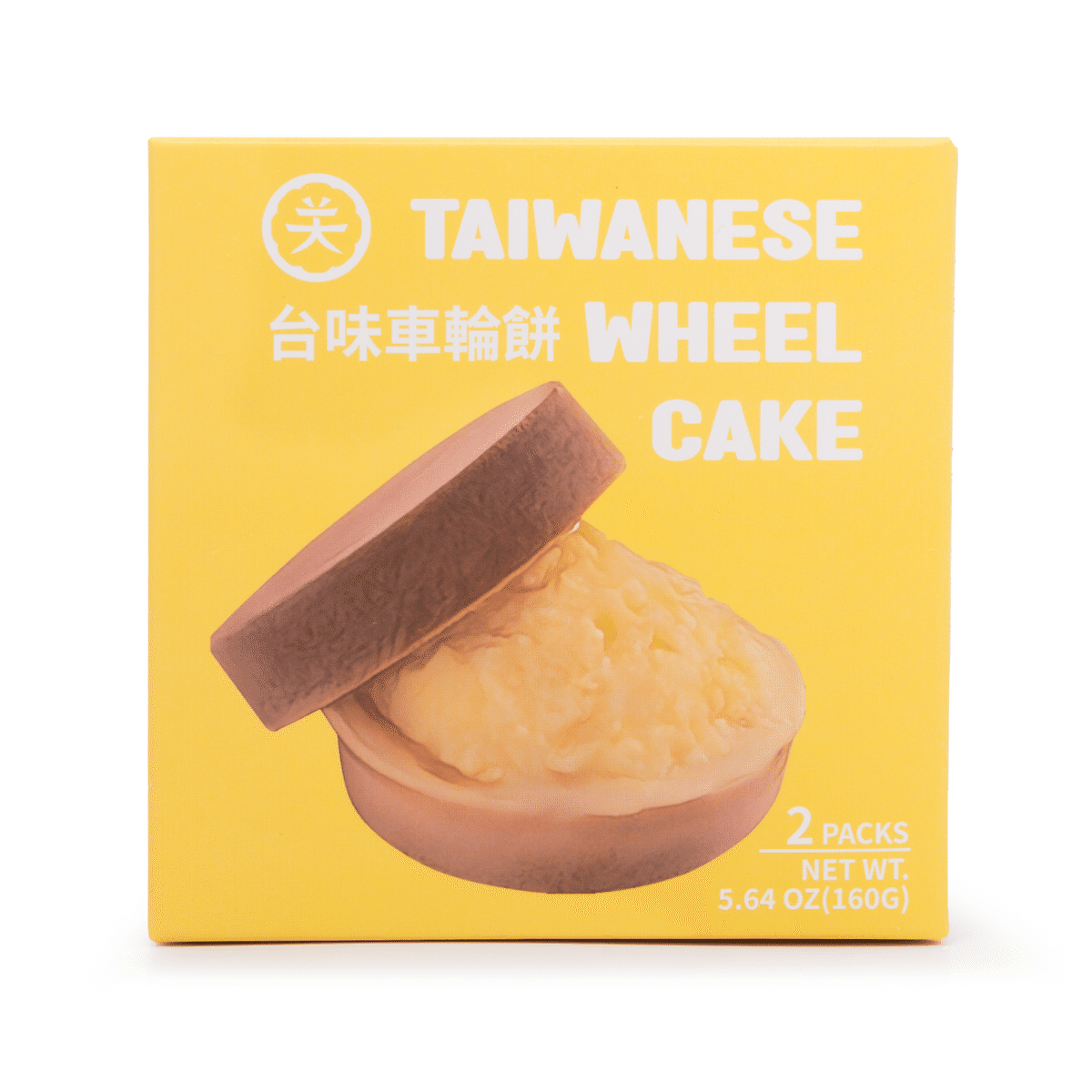 关北 车轮饼 卡仕达味 2颗装 160 克
