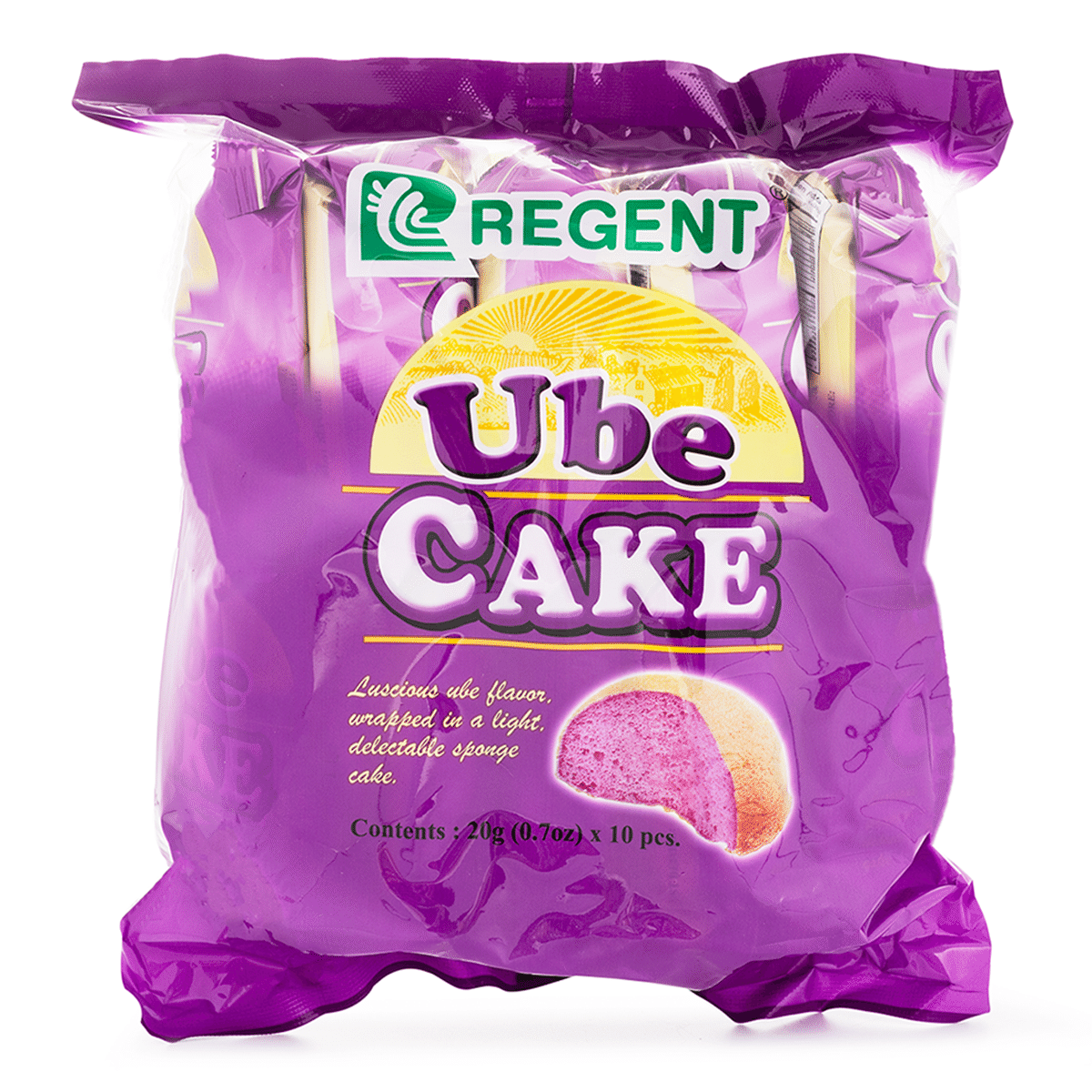 Regent Ube Cake 10pcs 200 g*8 pack