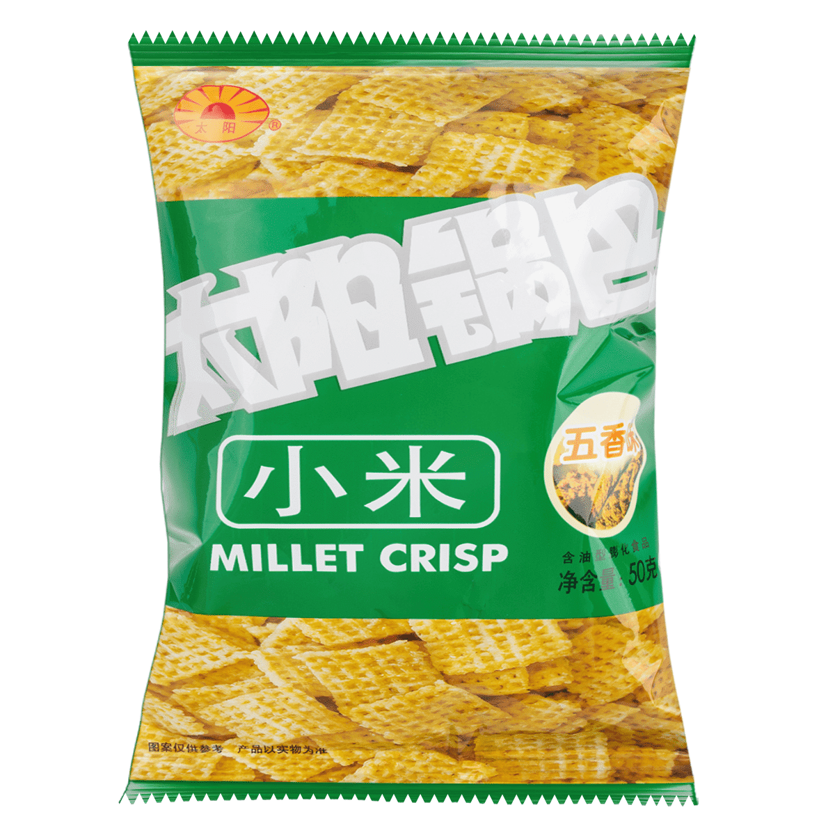 Tai Yang Guo Ba 차조 누룽지 크래커 50 그램