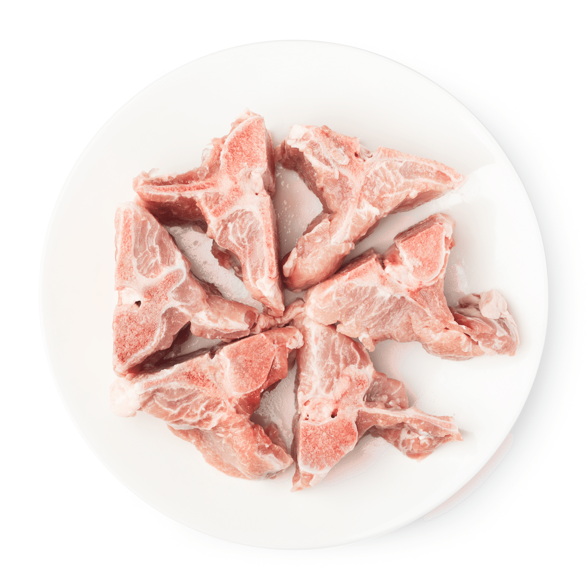 Pork Loin Bones (Backbone), Frozen 4 lb