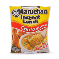MARUCHAN Instant Lunch, Ramen Noodle Soup Cup, Chicken Flavor 2.25 온스*6 팩