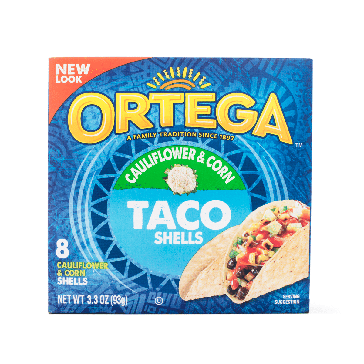 Ortega Cauliflower and Corn Taco Shells 3.8 oz