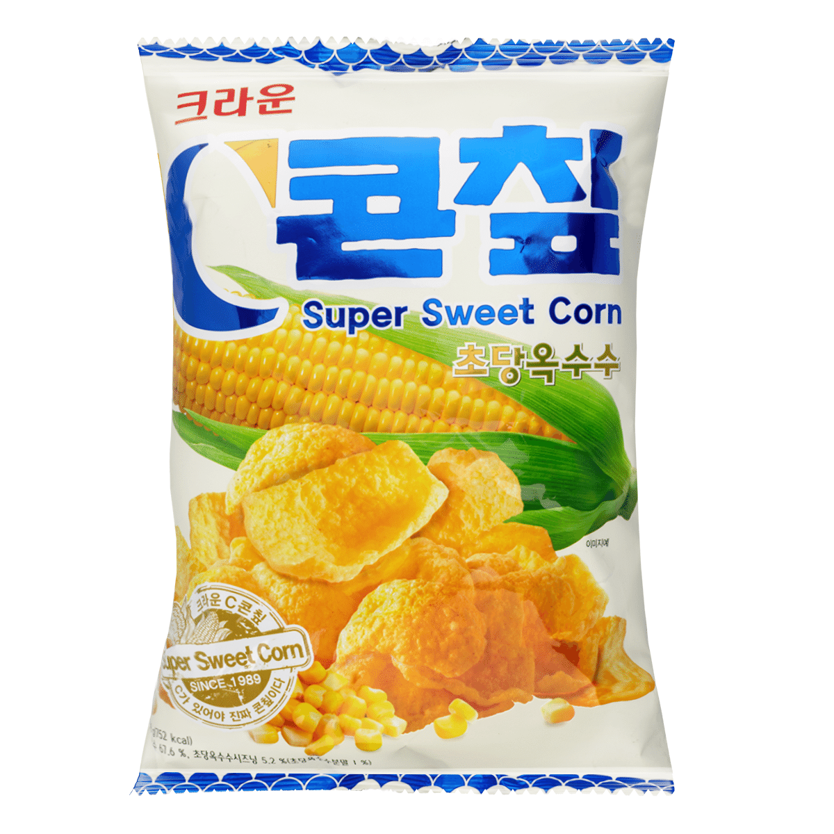 크라운 콘칲 초당 옥수수 148 그램*12 팩