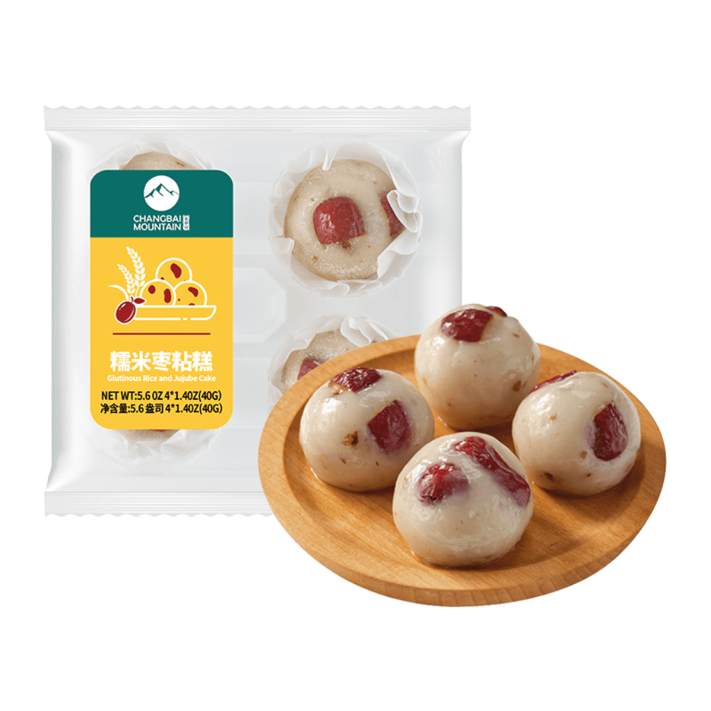 GLUTINOUS RICE AND JUJUBE CAKE, Frozen 160 g